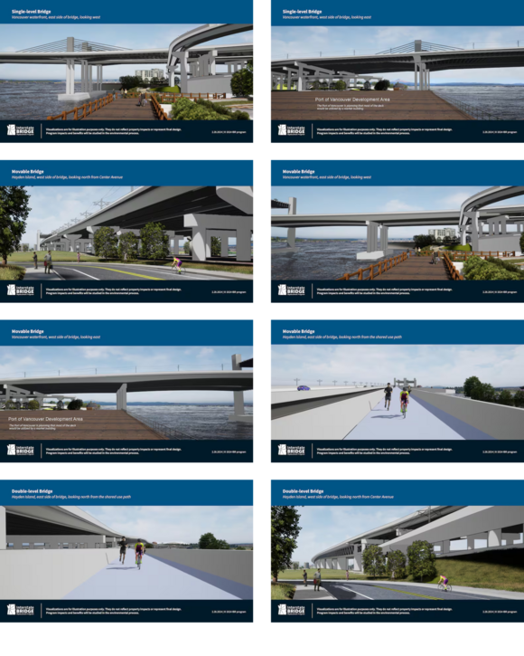 I-5 Bridge renderings 