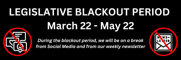 Section Header for Blackout Period