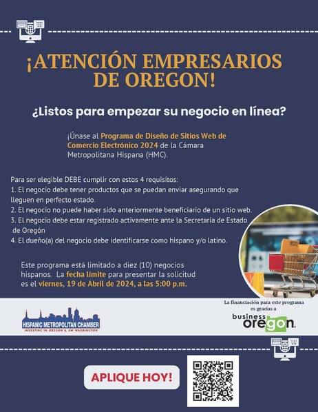 Hispanic Metro Chamber E-Commerce Program Espanol