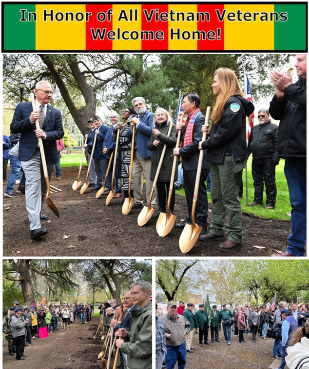 Vietnam War Memorial Groundbreaking