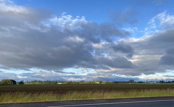 Clouds in the sky