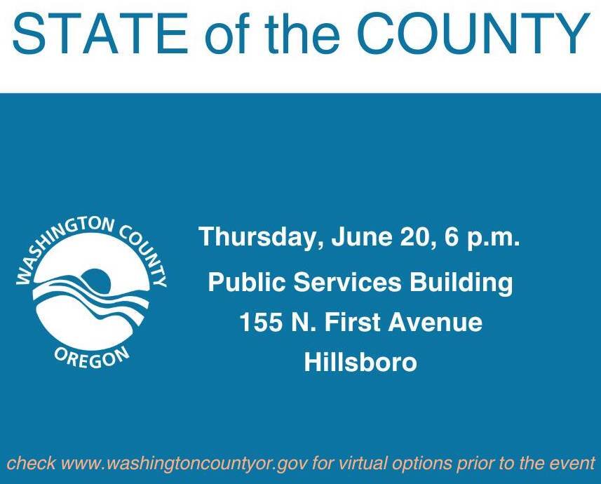 State of the County flyer