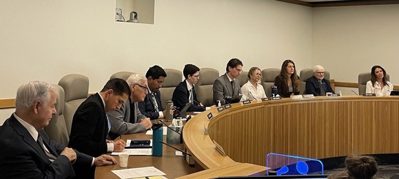 Photo of the Higher Education Committee meeting during legislative days