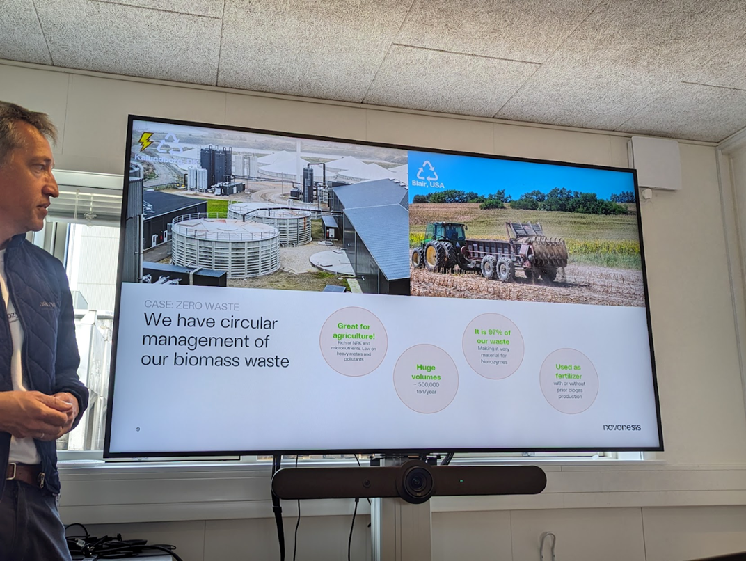 We learned a lot from powerpoints, conversations, and daily site visits to different sectors across the country.