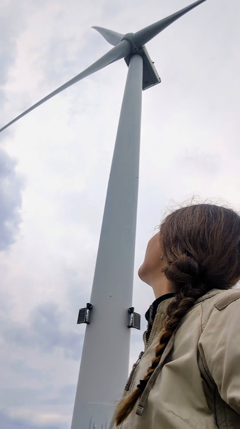 a windmill in Denmark