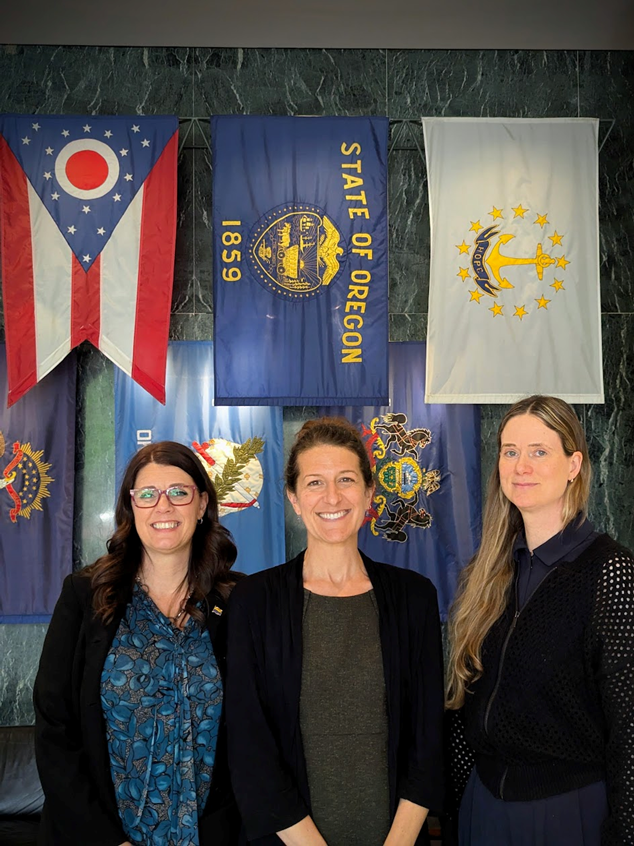 Marcella, Kristin Irwin (a PPS school psychologist and NASP delegate) and I made up our Oregon delegation. 