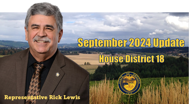 August 2024 Update - House District 18