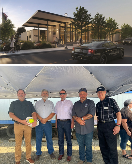 Molalla Police Department Groundbreaking