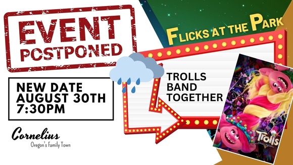 Movie flyer for Trolls
