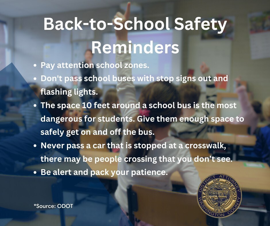 School zone safety tips