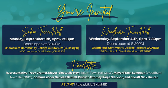 Town Halls Invitation