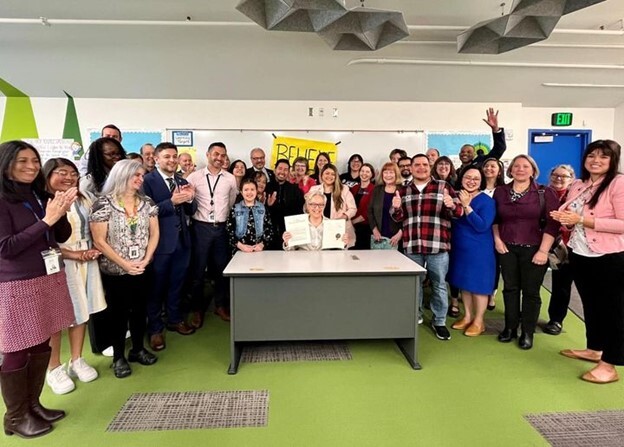 Summer Learning Bill Signing 