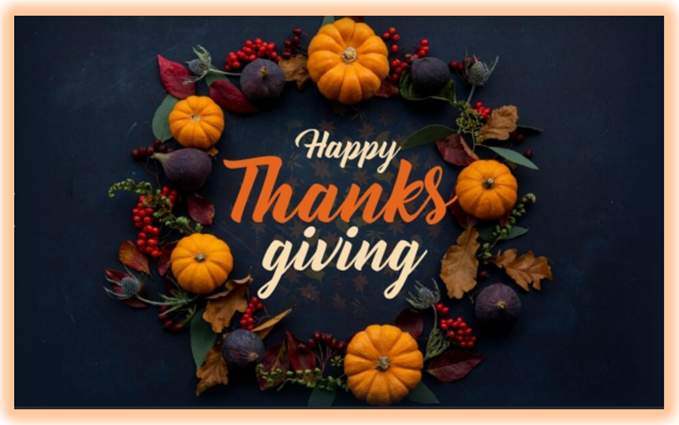 HAPPY THANKSGIVING