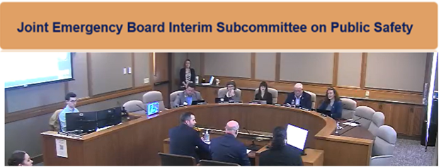 Joint Emergency Board Interim Subcommittee on Public Safety