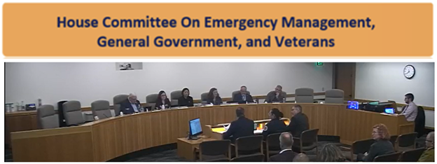 House Committee On Emergency Management, General Government, and Veterans
