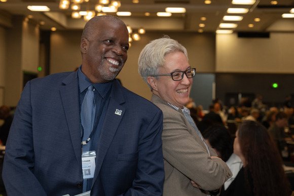Administrator Greg Johnson and Governor Tina Kotek