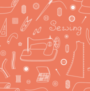 Sewing drop-in graphic