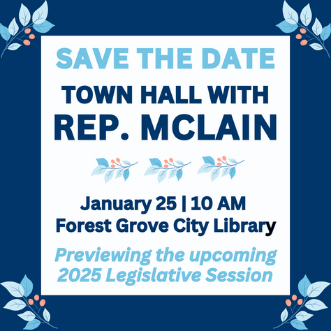 January Town Hall Flyer