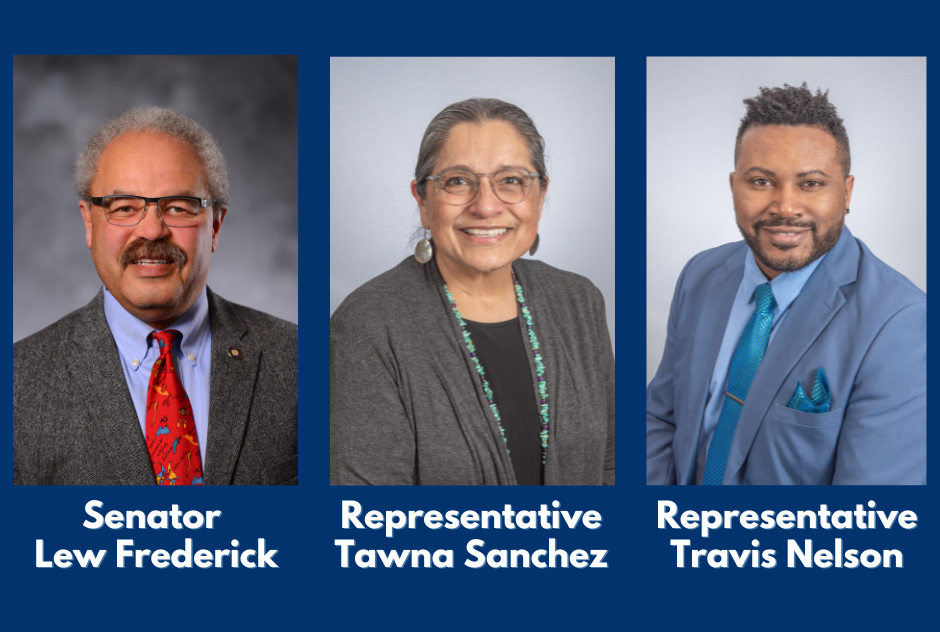 Rep nelson w/ Rep Sanchez and Sen Frederick