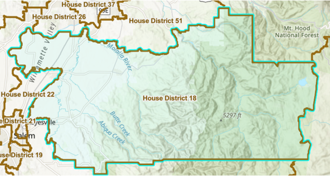 HD-18 District Map
