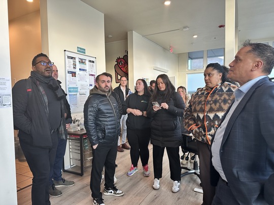 Rep Nelson with group