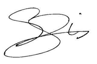 Rep. Isadore Signature