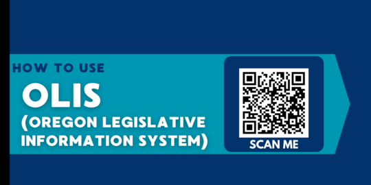 Graphic: How to Use Oregon Legislative System
