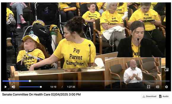 Tensy's Law hearing testimony