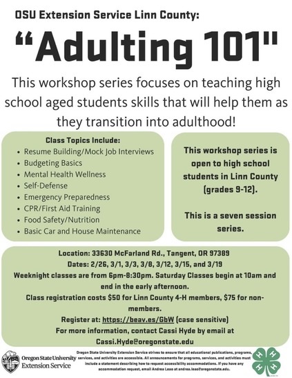 adulting 101