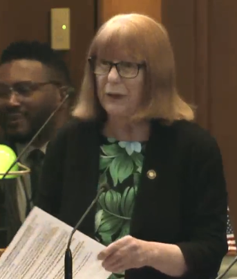 Rep. McLain speaking on the House Floor