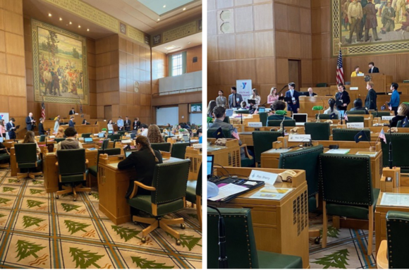 YMCA Youth Day on the House Floor 