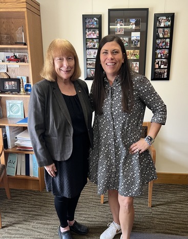 Rep. McLain and Mayor Beaty 