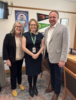 Rick Russell and Donna Burklo