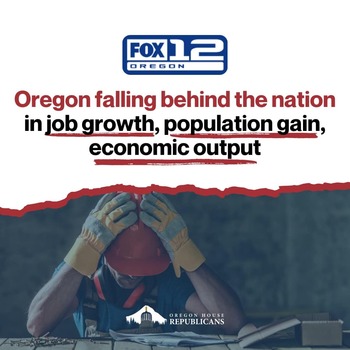 Oregon Falling Behind