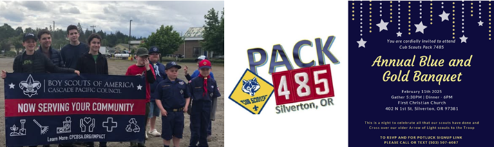 Silverton Cub Scout Pack 485 Celebrates Achievements