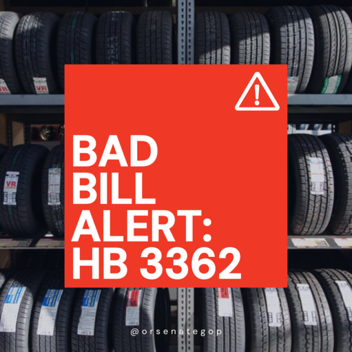 Bad Bill Alert: HB 3362