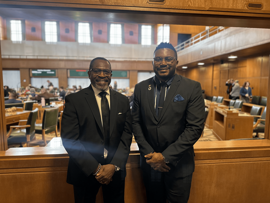 Rep Nelson and Rev Brown