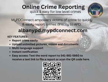 report a crime