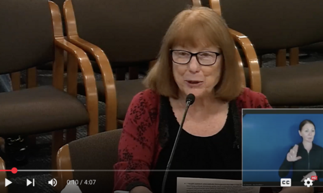 Rep. McLain testifying on HB 3652