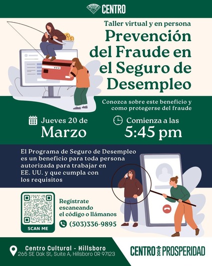 Flyer on fraud seminar