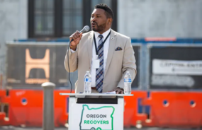 Rep Nelson Speaks at Oregon Recovers Event