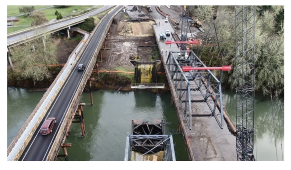 Bridge needing repair