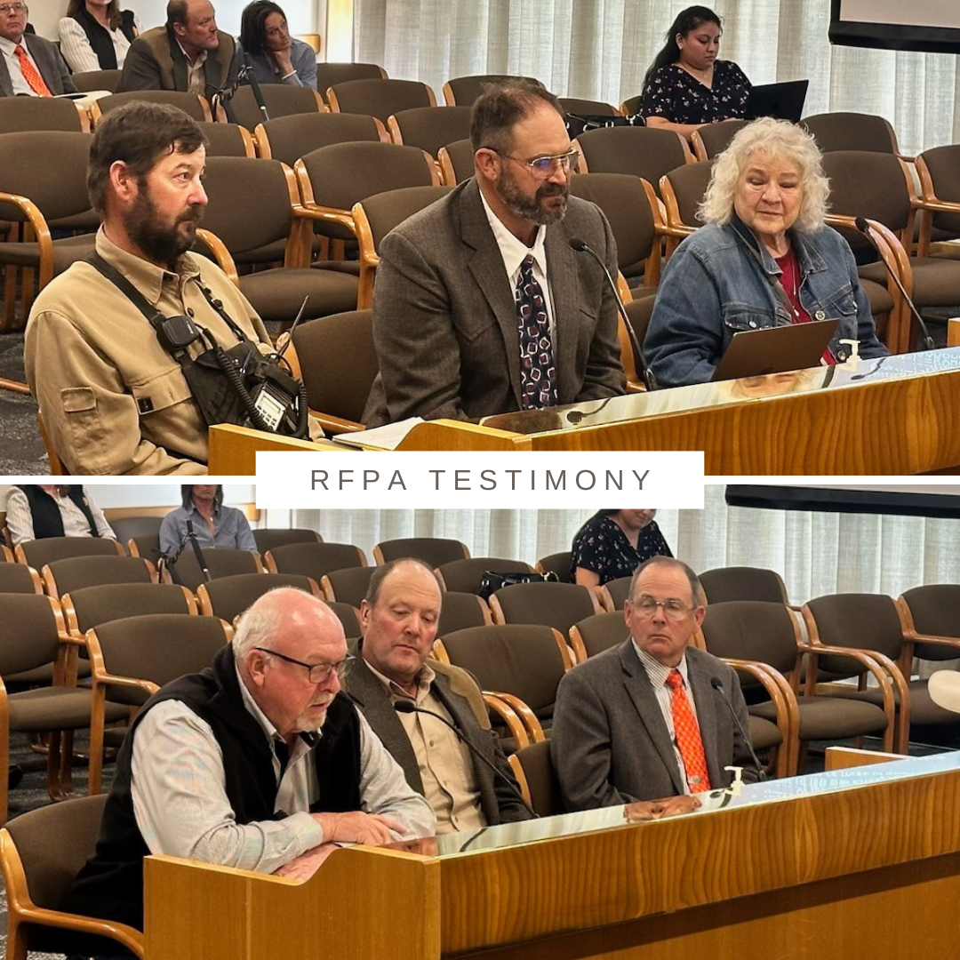 RPFA Testimony