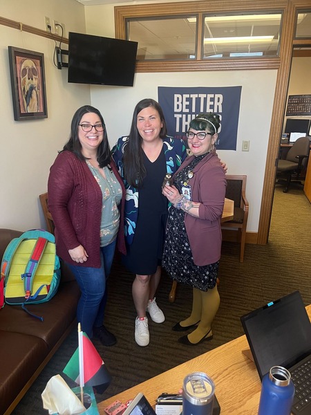 Mayor Beaty and Billy