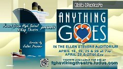 FGHS Spring Play flyer, Anything Goes