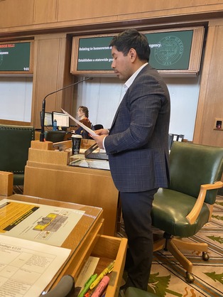 Rep. Ruiz speaking on the House Floor