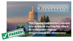 HB 2269 Oregon State Capitol Foundation