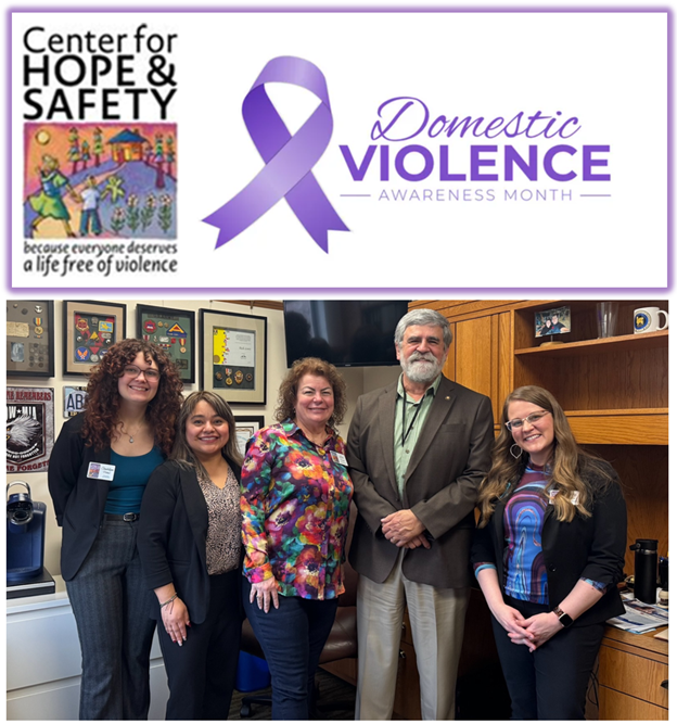 Center for Hope and Safety – Domestic Violence Awareness Month