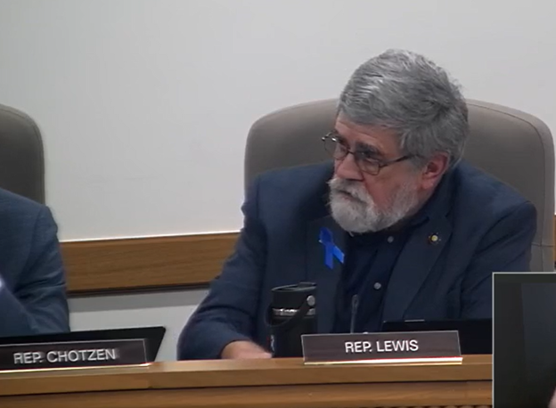 HB3948 Drone Restricted Airspace - Lewis Testifying