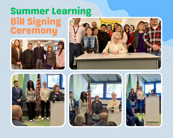 Summer Learning bill signing